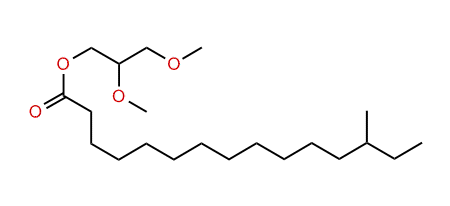 2,3-Dimethoxypropyl 13-methylpentadecanoate